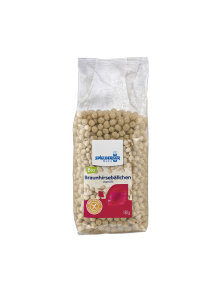 Spielberger GmbH gluten free and organic brown millet balls in a transparent bag of 150g