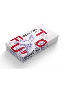 Organa organic tofu ambient ''Rosso'' in a cardboard packaging of 200g