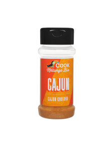 Cook organic cajun seasoning mix in a spice container of 35g