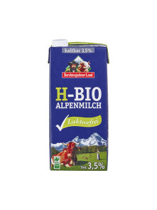 Lactose Free Milk 3,5% Fat - Organic 1000ml Berchtesgadener Land