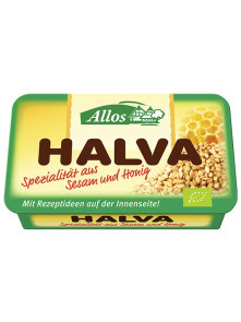 Honey & Sesame Halva - Organic 75g Allos