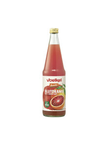 Voelkel organic blood orange juice in a glass bottle of 700ml