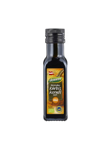 Dennree organic Styrian pumpkin seed oil in a glass bottle of 100ml