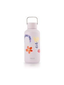 Stainless Steel BPA Free Bottle - Flower Power 600ml Equa