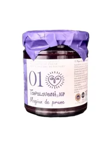Topoloveni organic plum jam in a packaging of 350g