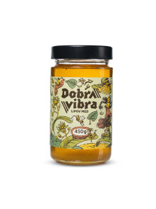 Dobra Vibra Honey - Linden 450g Varžak Med