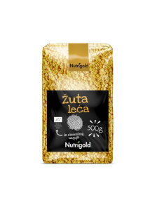 Yellow Lentils - Organic 500g Nutrigold