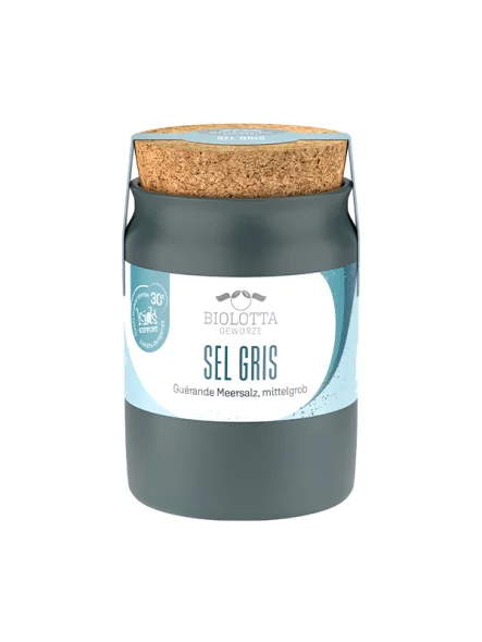 French Grey Sea Salt - Sel Gris 140g BioLotta