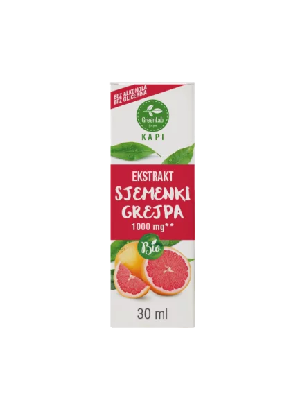 Grapefruit Seed Extract 1000mg - Organic 30ml Green Lab