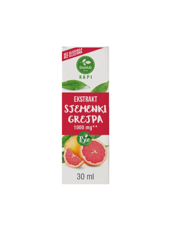 Ekstrakt sjemenki grejpa 1000mg Bio - 30 ml Green lab