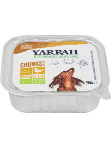 Dog Food Chicken Chunks With Aloe Vera - Organic 150g Yarrah