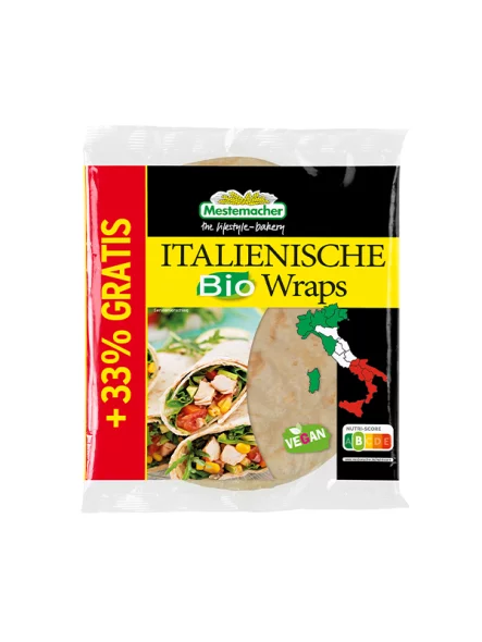 Tortillas - 4pcs Organic 300g Mestemacher