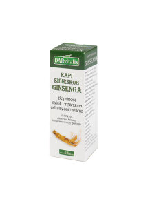 Siberian Ginseng Drops - Organic 50ml DARvitalis
