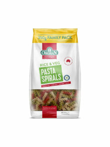 Rice & Vegetable Pasta Spirals - Gluten Free 350g Orgran