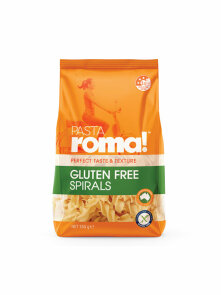 Rice & Corn Gluten Free Fusilli Pasta - 350g Pasta roma!