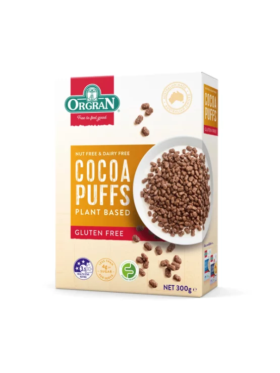 Cocoa Puffs Gluten Free 300g Orgran