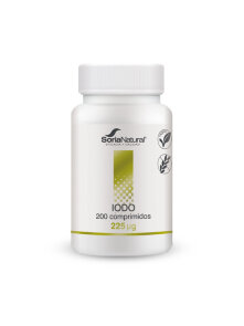 Iodine 250mg - 200 Tablets Soria Natural