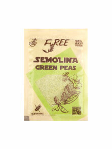 Green Pea Semolina - Gluten Free 60g 5ree