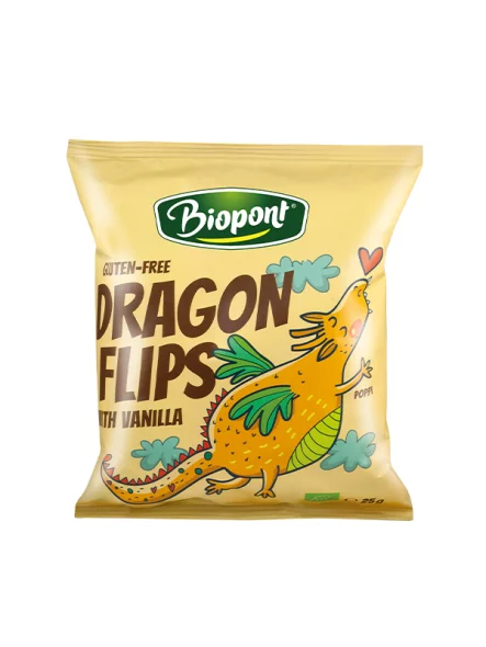 Corn Flips Vanilla - Organic 25g Biopont