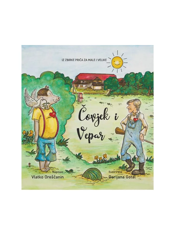 The Man & The Boar - Book by Vlatko Oreščanin - Studio Moderna