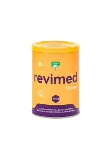 Revimed Lyophilised Royal Jelly Orange - Stevia 200g Organic