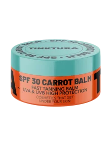 Carrot Balm - SPF 30 Fast Tanning Balm + UVA & UVB Protection - 100ml Tinktura