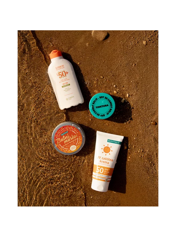 Carrot Balm - SPF 30 Fast Tanning Balm + UVA & UVB Protection - 100ml Tinktura