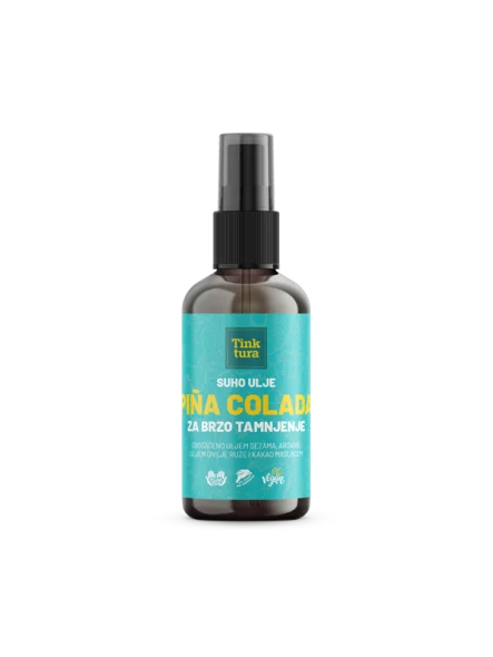 Dry Fast Tanning Oil Pina Colada - 100ml Tinkura