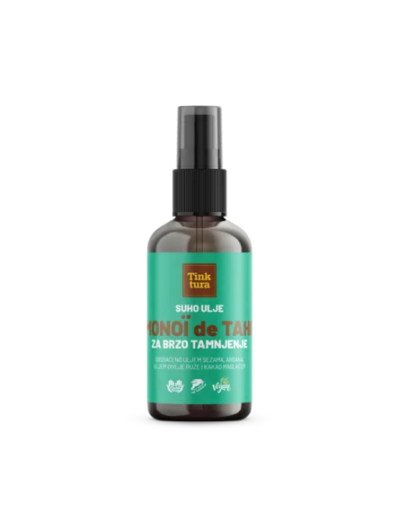 Dry Fast Tanning Oil Monoi de Tahiti - 100ml Tinkura
