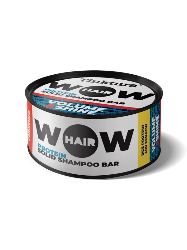 Šampon proteinski tvrdi Volume & Shine u praktičnom ekološkom pakiranju od 60g Tinktura