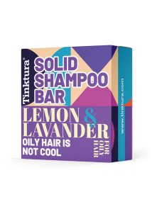 Solid Shampoo Bar For Oliy Hair - Lemon & Lavender 60g Tinktura