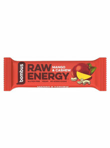 Raw Energy Bar - Mango & Cashew 50g Bombus