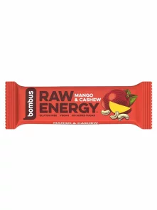 Raw Energy Bar - Mango & Cashew 50g Bombus