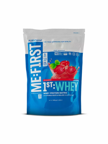 Whey Protein Powder - Strawberry 454g Me:First