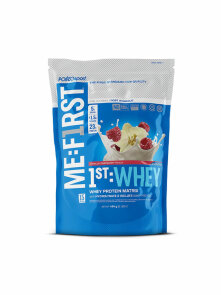 Whey Protein Powder - Vanilla & Raspberry 454g Me:First