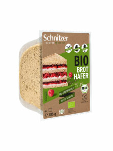 Oat Bread Gluten Free - Organic 185g Schnitzer