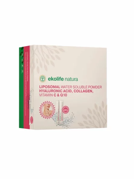 Liposomal Collagen - Water Soluble Sachets 15 x 6,5g - Ekolife Natura