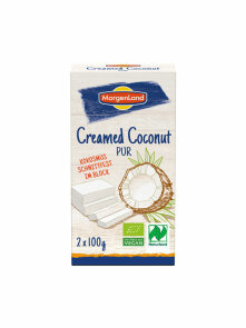 Creamed Coconut - 2 Blocks Organic 200g Morgenland