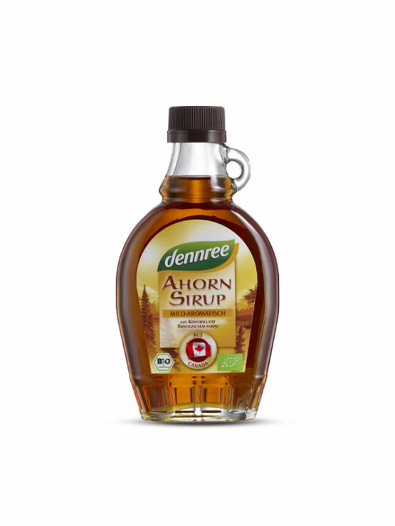 Dark Maple Syrup Grade C - Organic 250ml Dennree