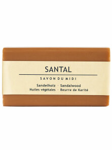 Hard Soap Sandalwood & Shea Butter - 100g Savon du Midi