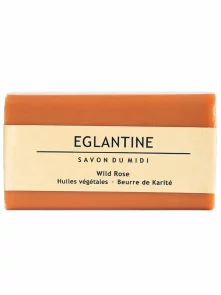 Hard Soap Wild Rose & Shea Butter - 100g Savon du Midi