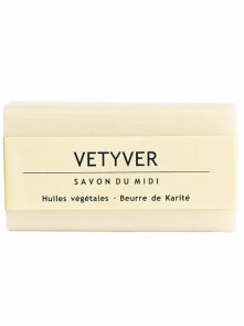 Hard Soap Vetyver For Men - 100g Savon du Midi