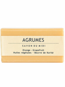 Hard Soap Citruses & Shea Butter - 100g Savon du Midi