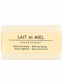 Hard Soap Milk - Honey & Shea Butter - 100g Savon du Midi