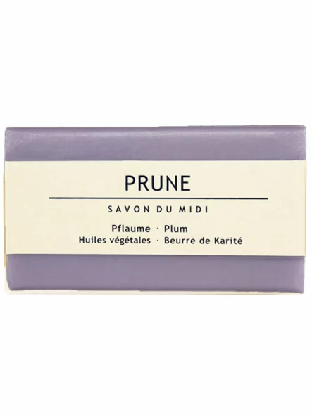 Hard Soap Milk - Plum & Shea Butter - 100g Savon du Midi