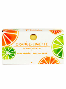 Hard Soap Orange - Lime & Shea Butter - 100g Savon du Midi