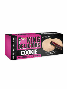 Peanut Butter & Raspberry Jelly Cookies - No Added Sugar 128g All Nutrition