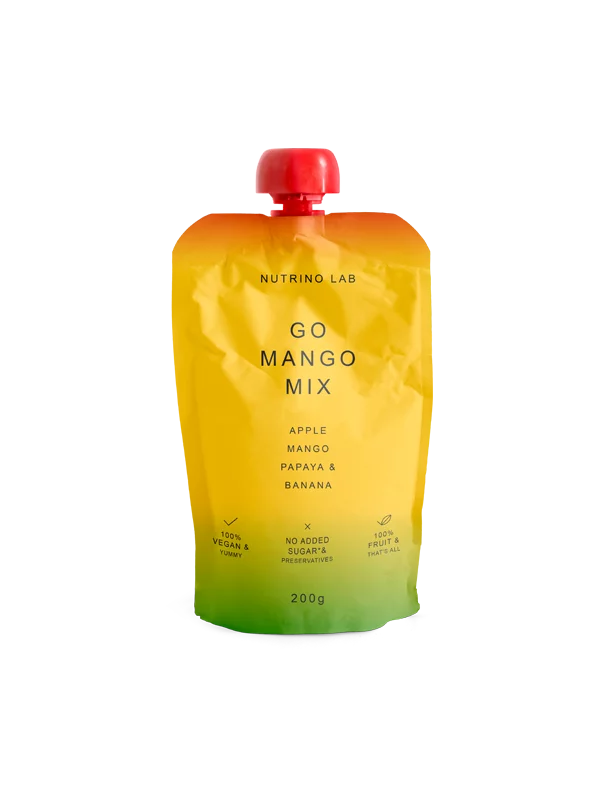 Nutrino Lab Voćni snack - jabuka, mango, papaja i banana u ambalaži od  200g