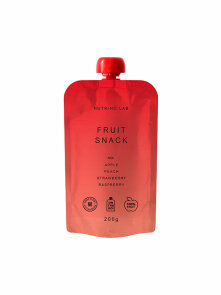 Fruit Snack - Apple, Peach, Strawberry & Raspberry - 200g Nutrino Lab