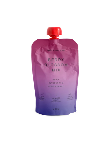 Fruit Snack - Apple, Blueberry & Sour Cherry - 200g Nutrino Lab